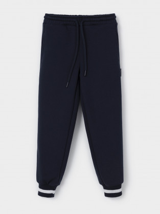 Брюки для мальчика, артикул: КР 400784-1, цвет: темно-синий